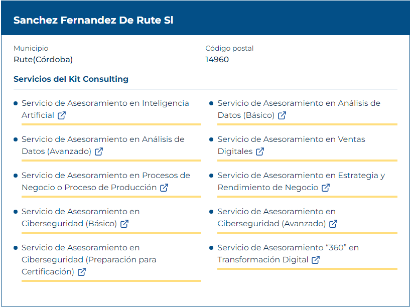IMASD INFORMATICA Y DESARROLLO AYUDA DIGITALIZACIÓN KIT CONSULTING ASESOR DIGITAL RED ES Asesor del programa Kit Consulting<br />
Descubre todo sobre el programa Kit Consulting y cómo te puede ayudar a crecer tu negocio.